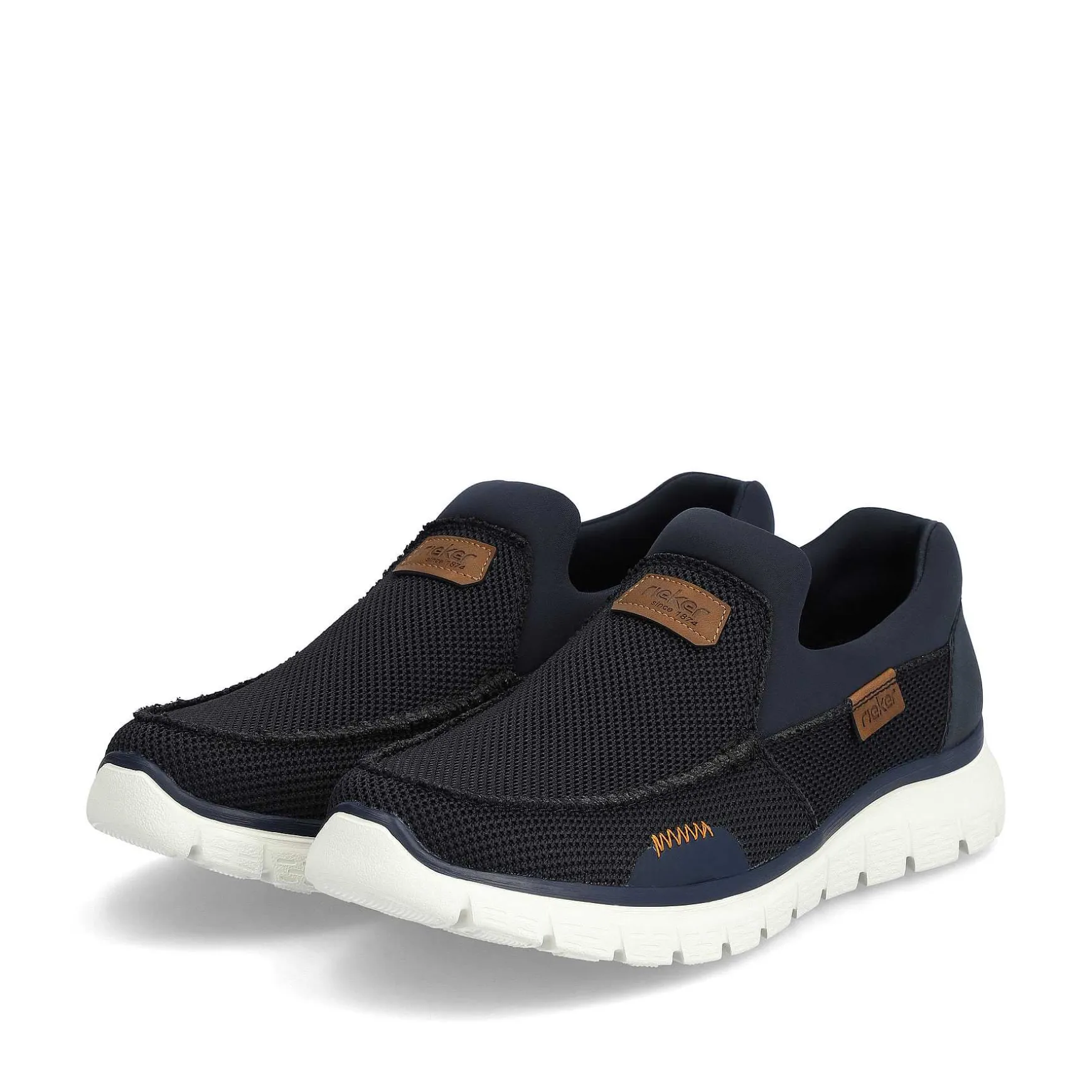 Rieker Men'S Slippers Dark Blue