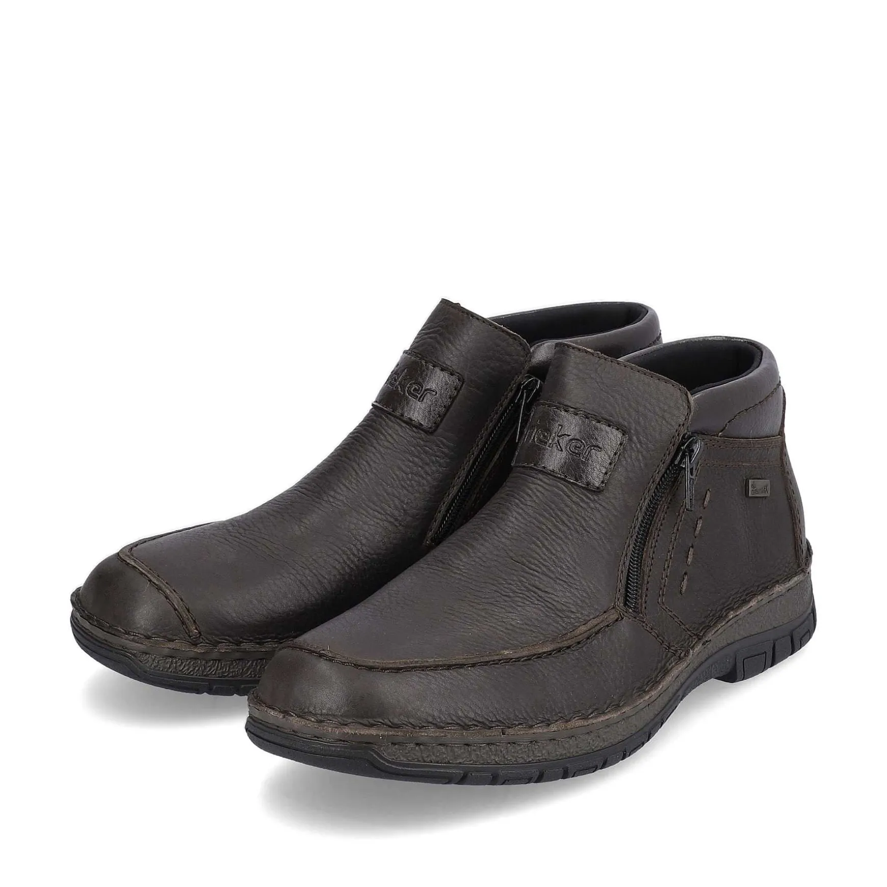 Rieker Men'S Slippers Dark Brown