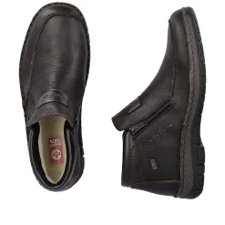 Rieker Men'S Slippers Dark Brown