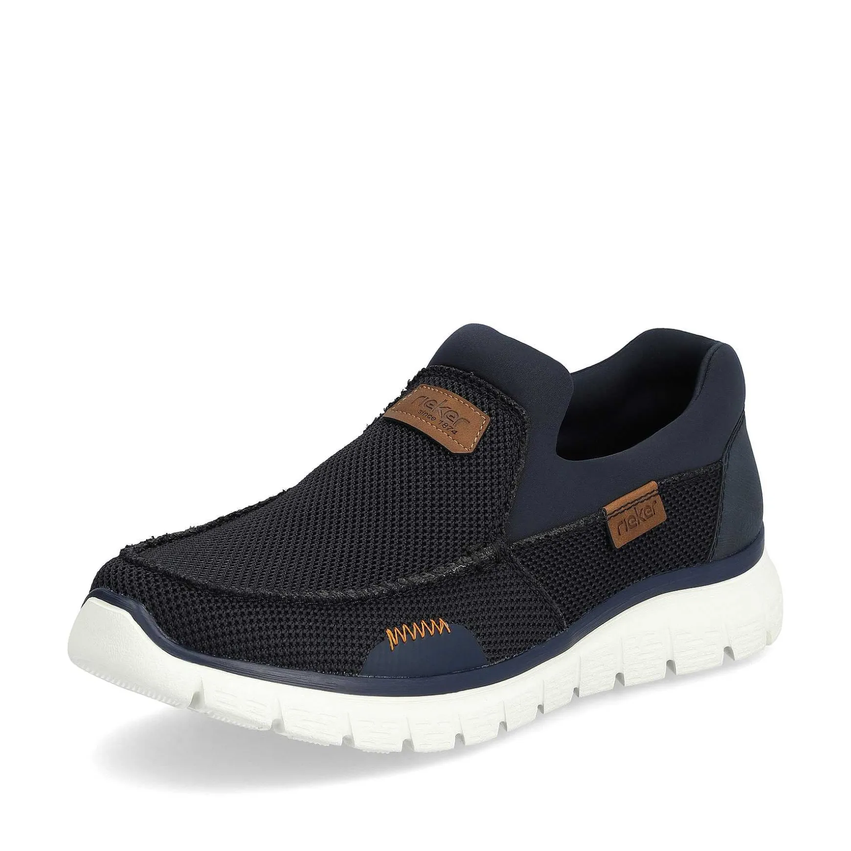 Rieker Men'S Slippers Dark Blue