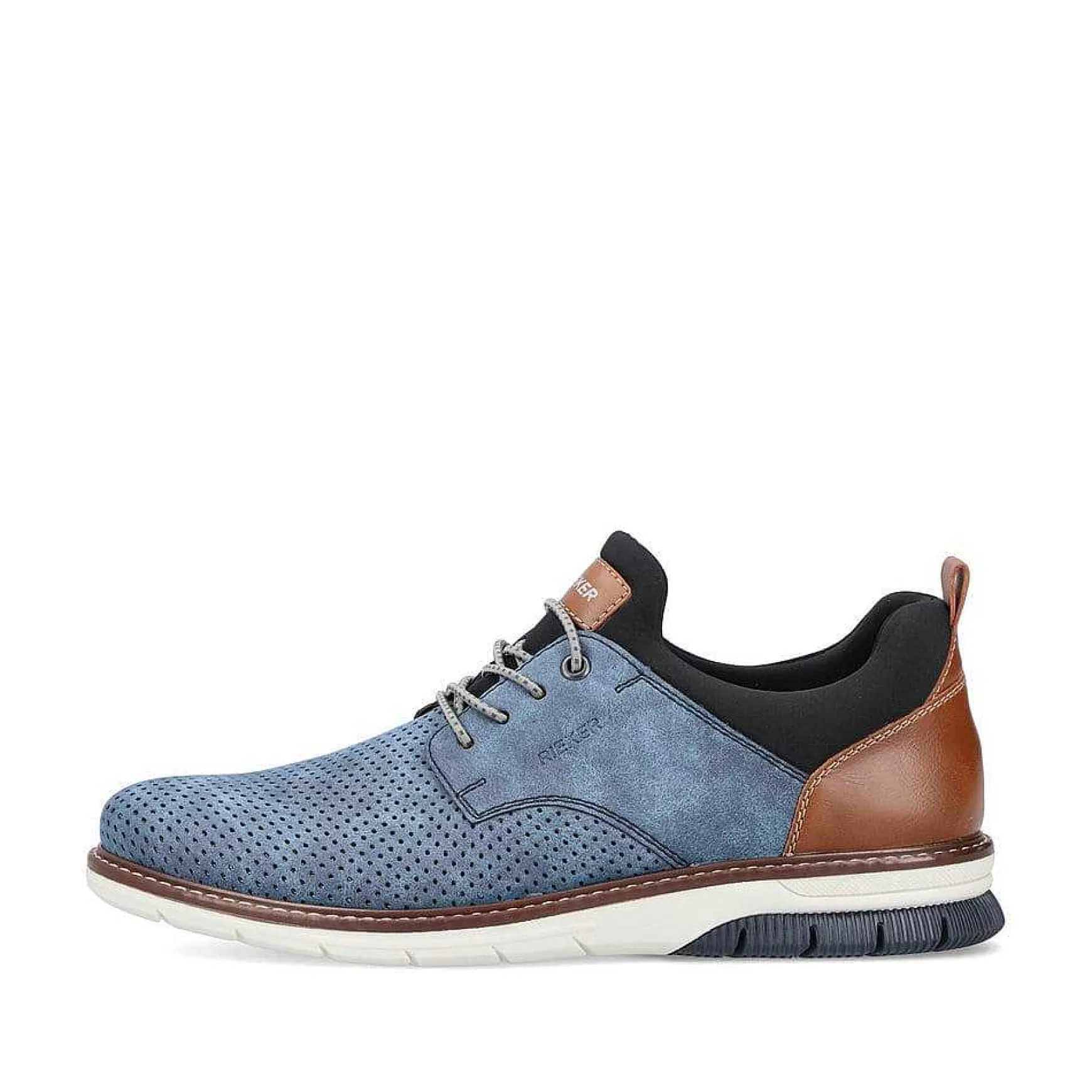 Rieker Men'S Slippers Denim Blue