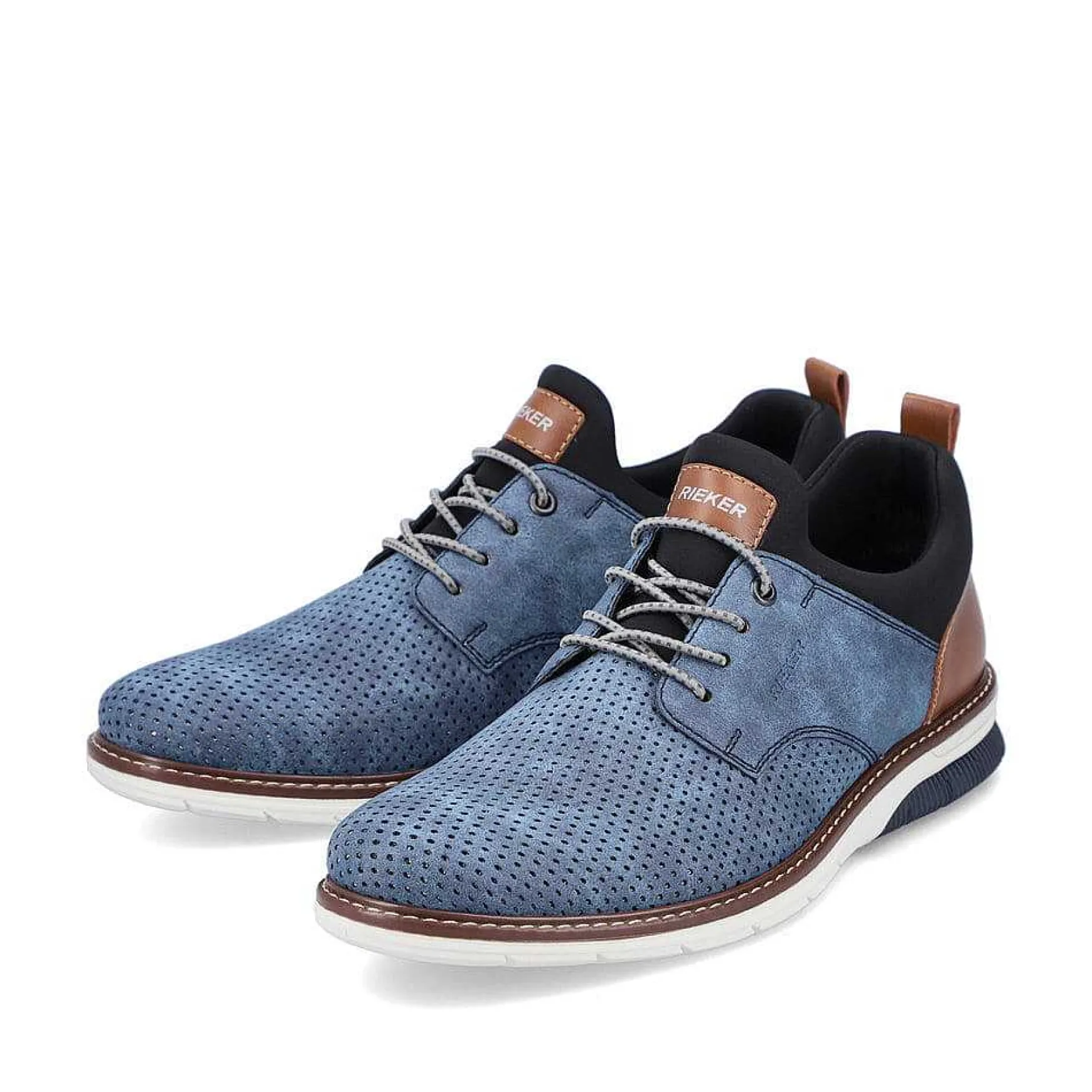 Rieker Men'S Slippers Denim Blue