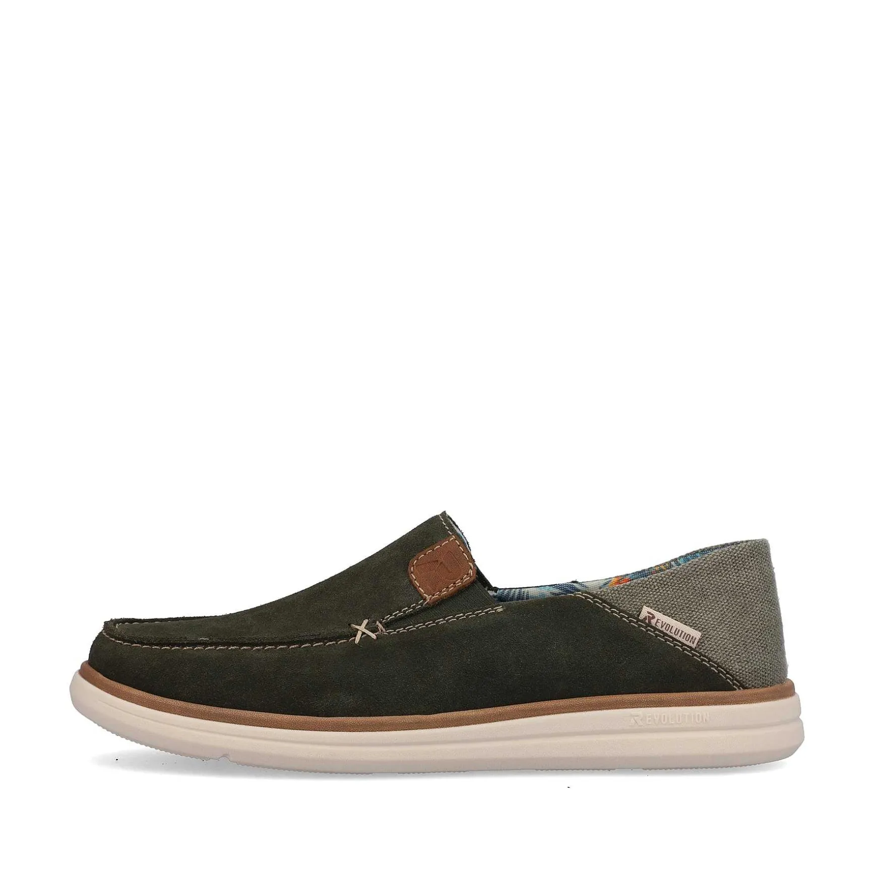 Rieker Men'S Slippers Forest Green