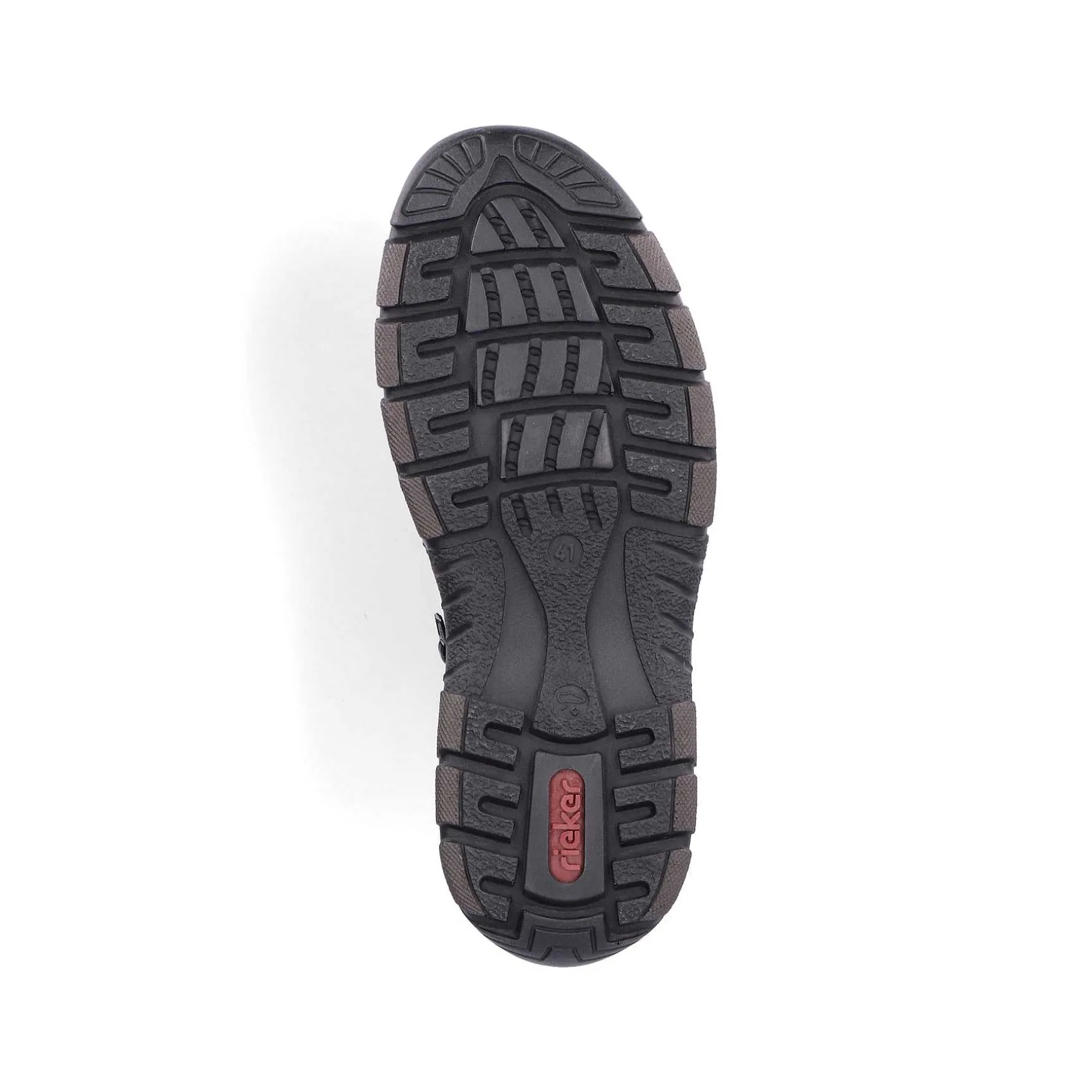 Rieker Men'S Slippers Glossy Black