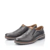 Rieker Men'S Slippers Glossy Black