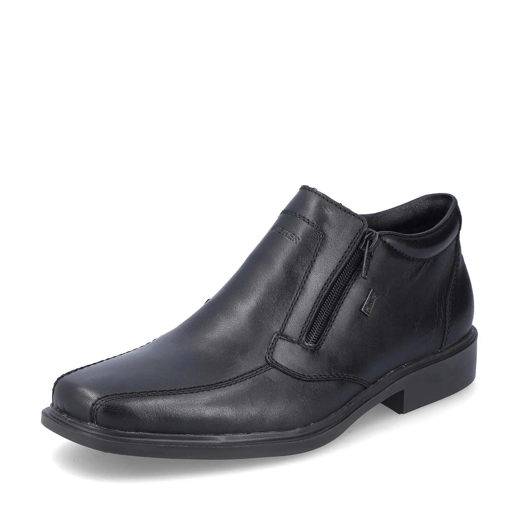 Rieker Men'S Slippers Glossy Black