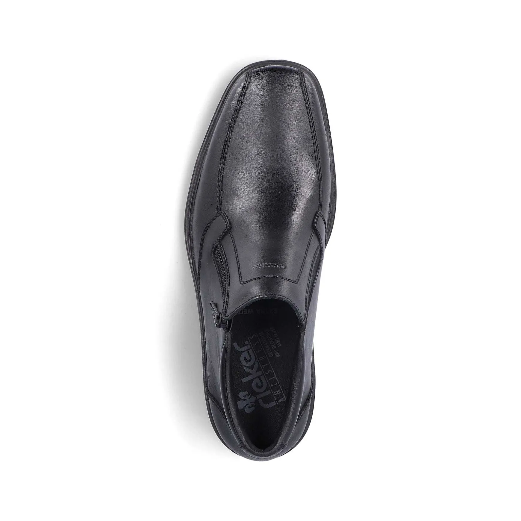Rieker Men'S Slippers Glossy Black