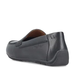 Rieker Men'S Slippers Glossy Black