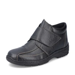 Rieker Men'S Slippers Glossy Black