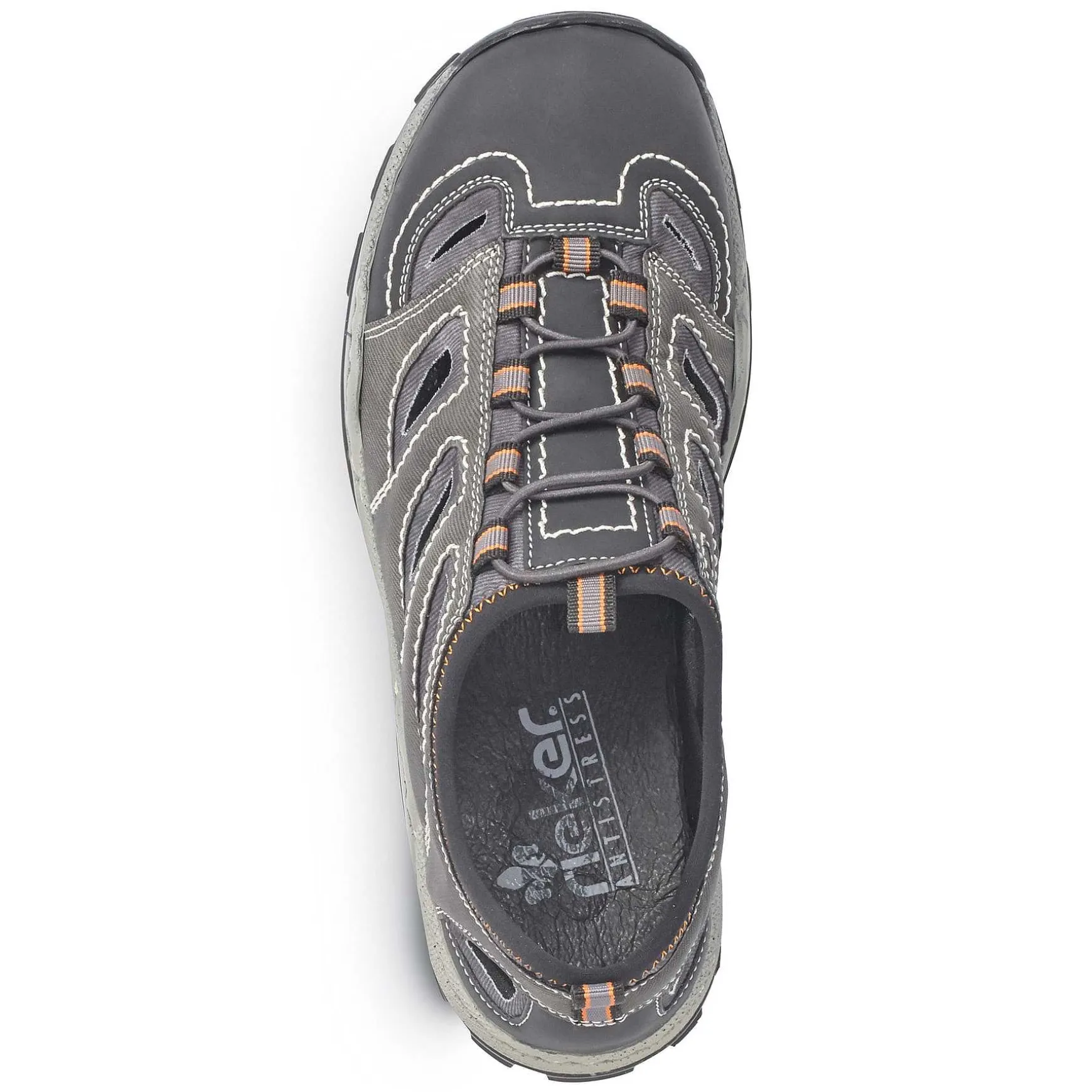 Rieker Men'S Slippers Granite Gray