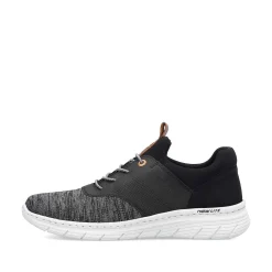 Rieker Men'S Slippers Graphite Black