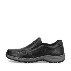 Rieker Men'S Slippers Graphite Black