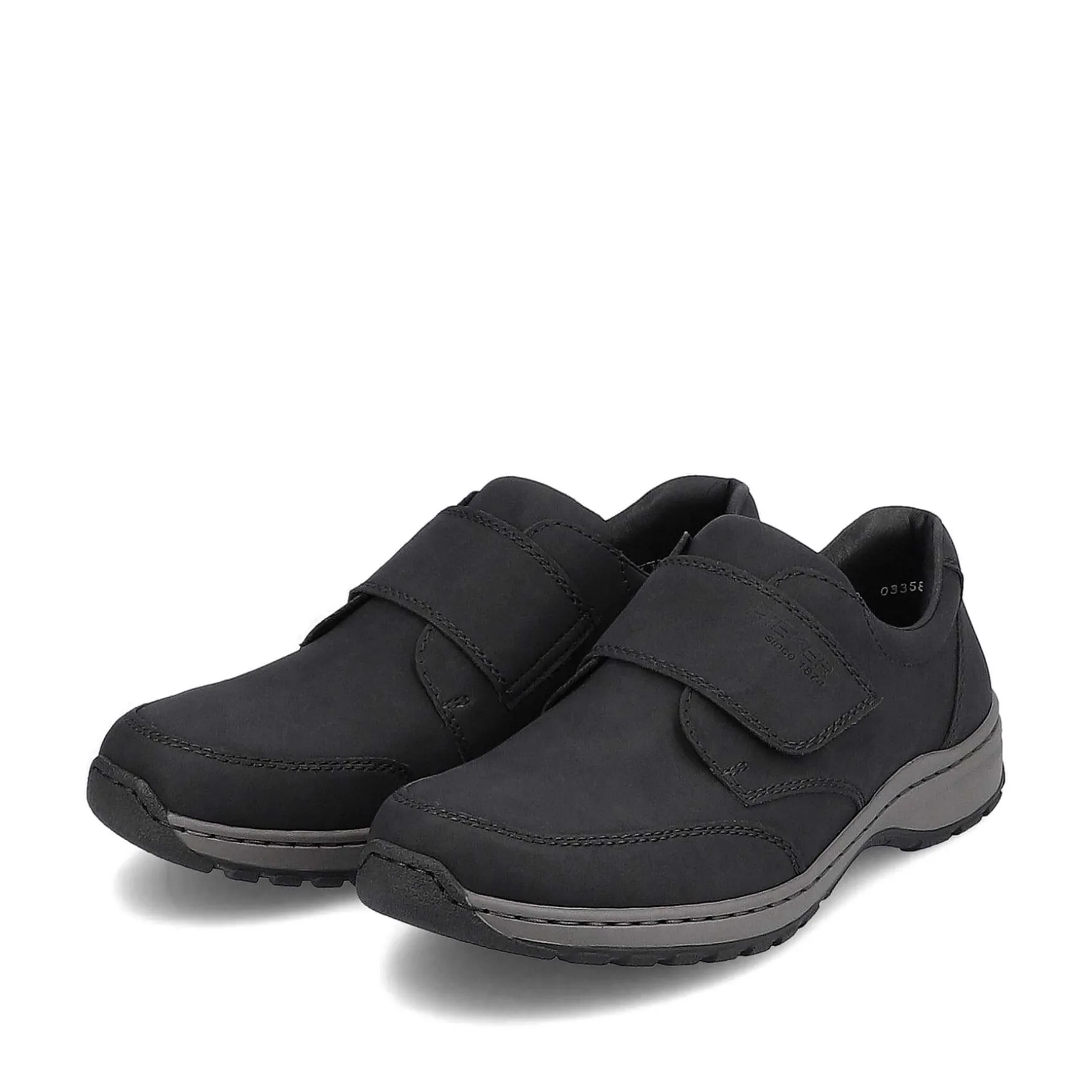 Rieker Men'S Slippers Graphite Black