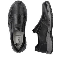 Rieker Men'S Slippers Graphite Black