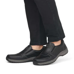 Rieker Men'S Slippers Graphite Black