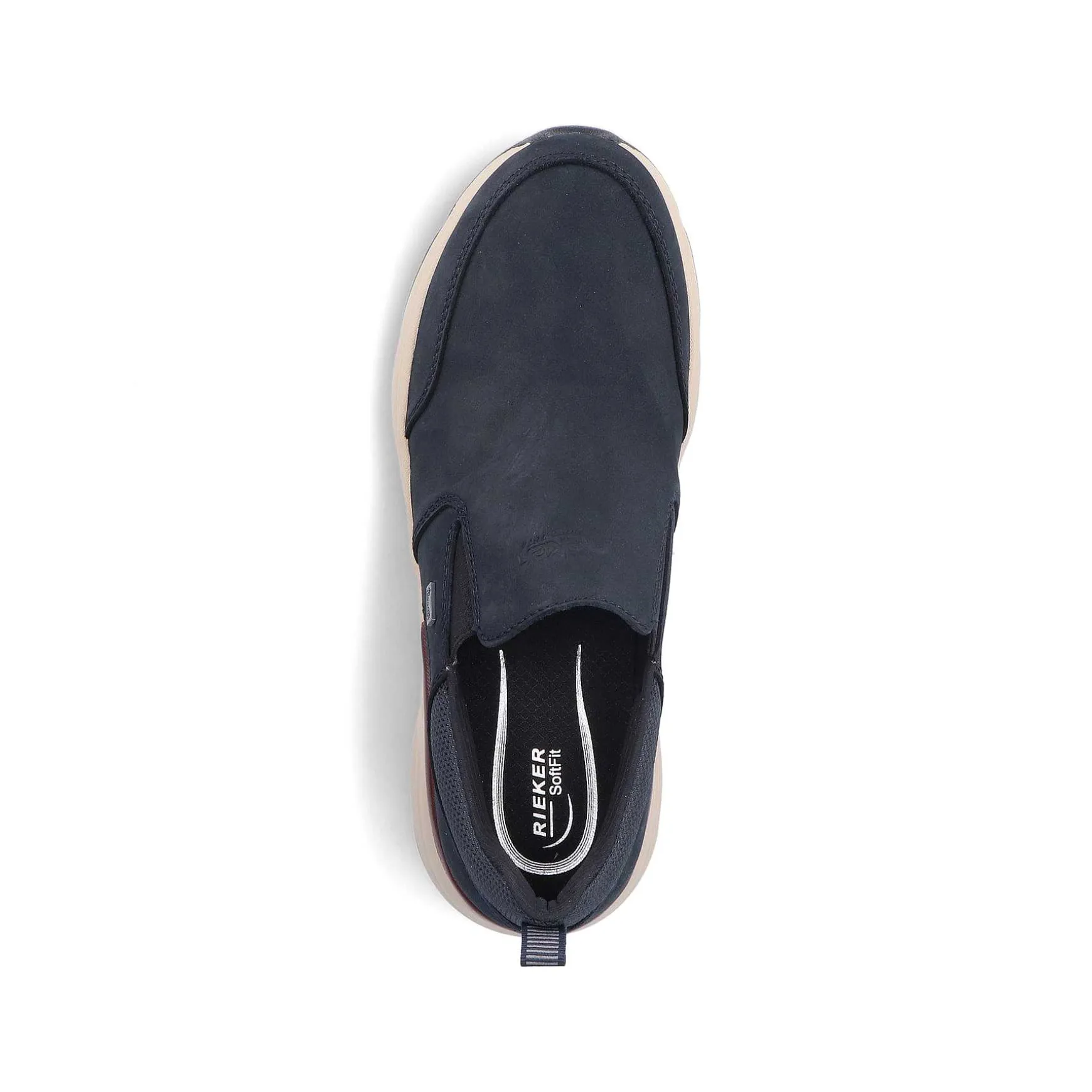 Rieker Men'S Slippers Grey-Blue