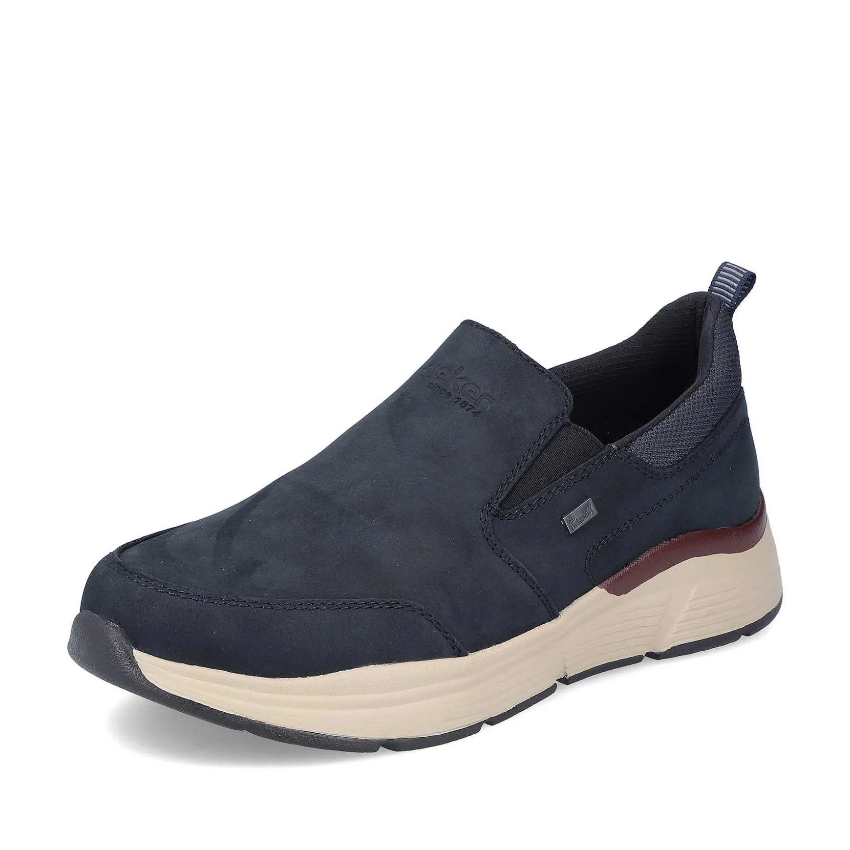 Rieker Men'S Slippers Grey-Blue