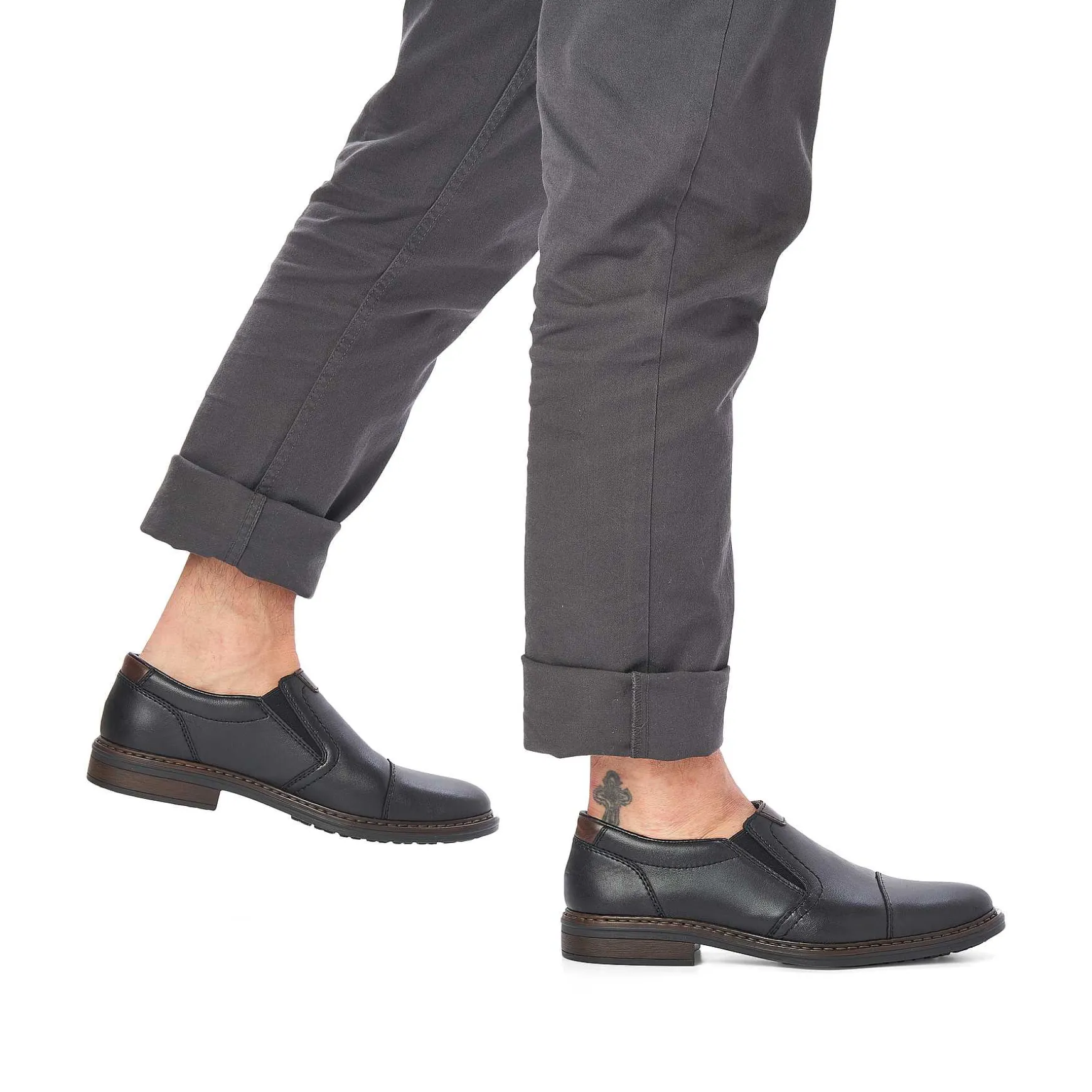 Rieker Men'S Slippers Jet Black
