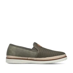 Rieker Men'S Slippers Khaki-Green