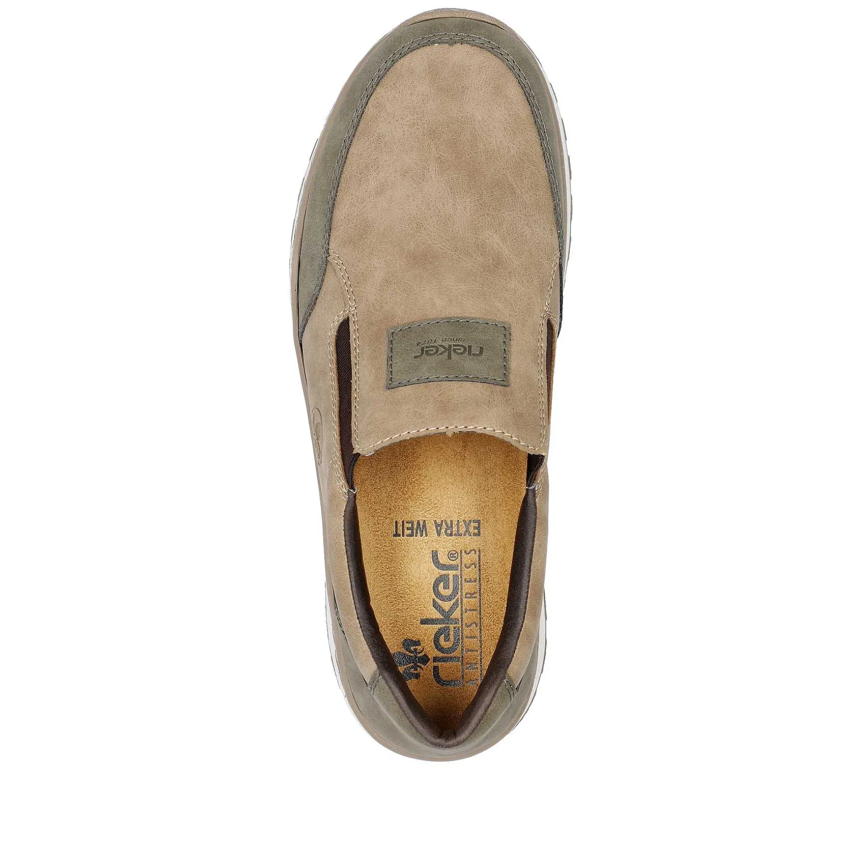 Rieker Men'S Slippers Light Beige