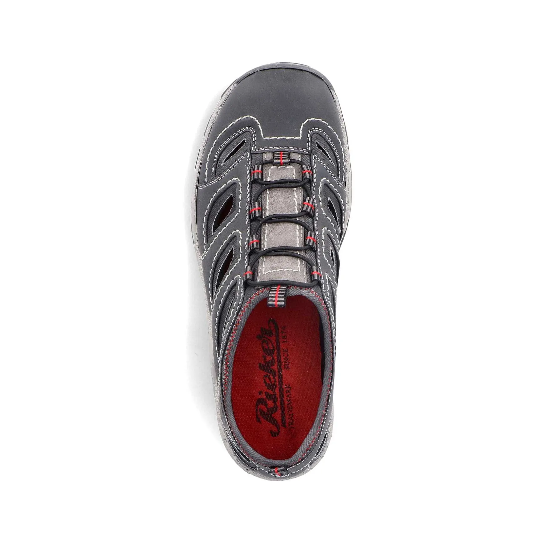 Rieker Men'S Slippers Moon Grey