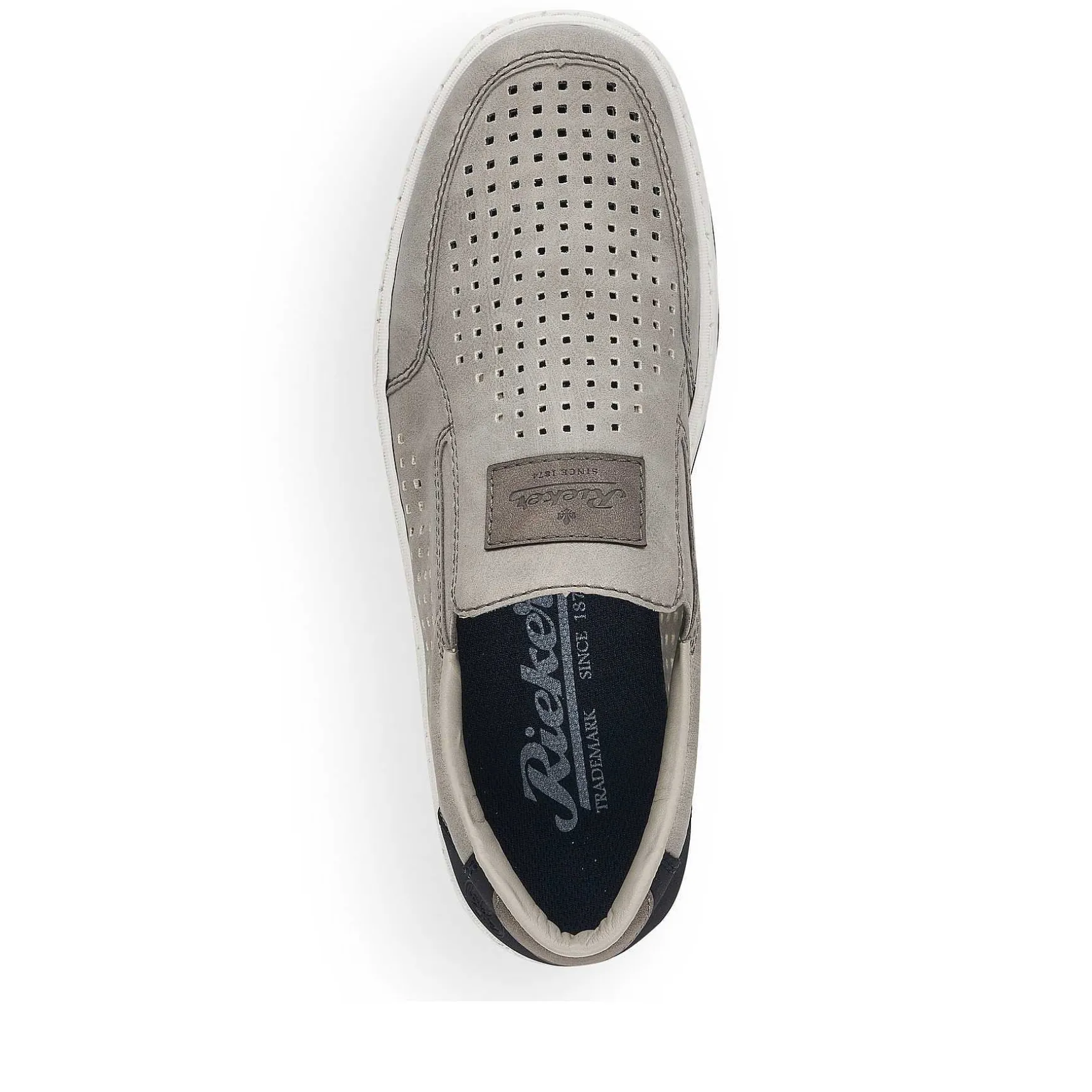 Rieker Men'S Slippers Moon Grey