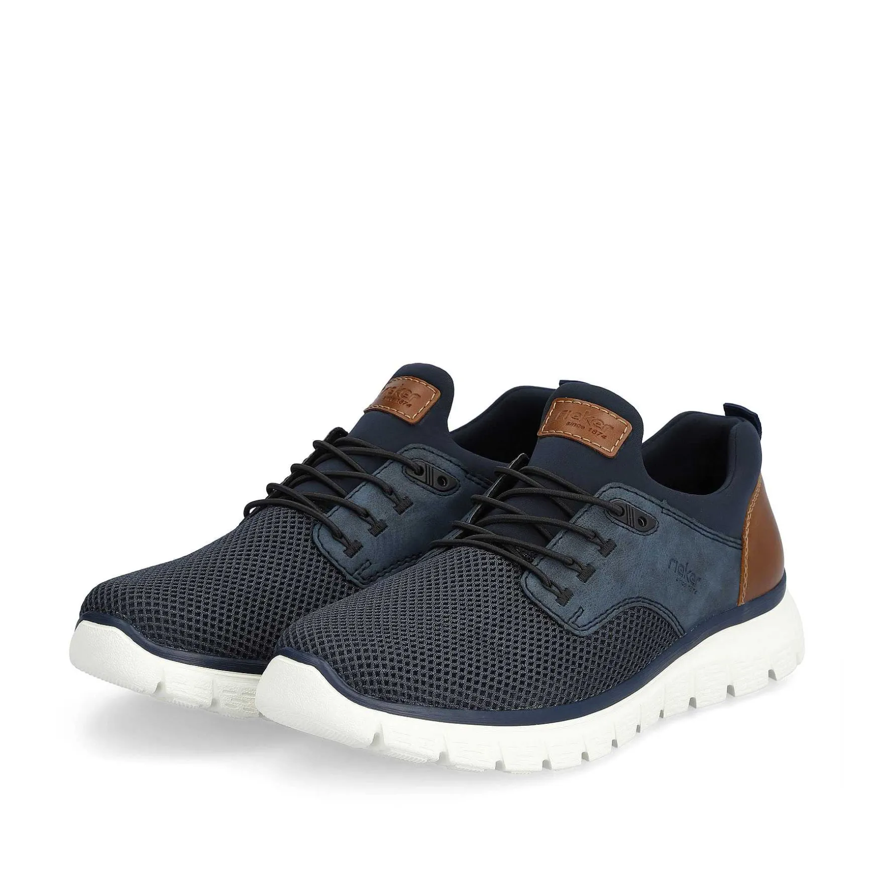 Rieker Men'S Slippers Navy Blue