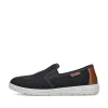 Rieker Men'S Slippers Navy Blue