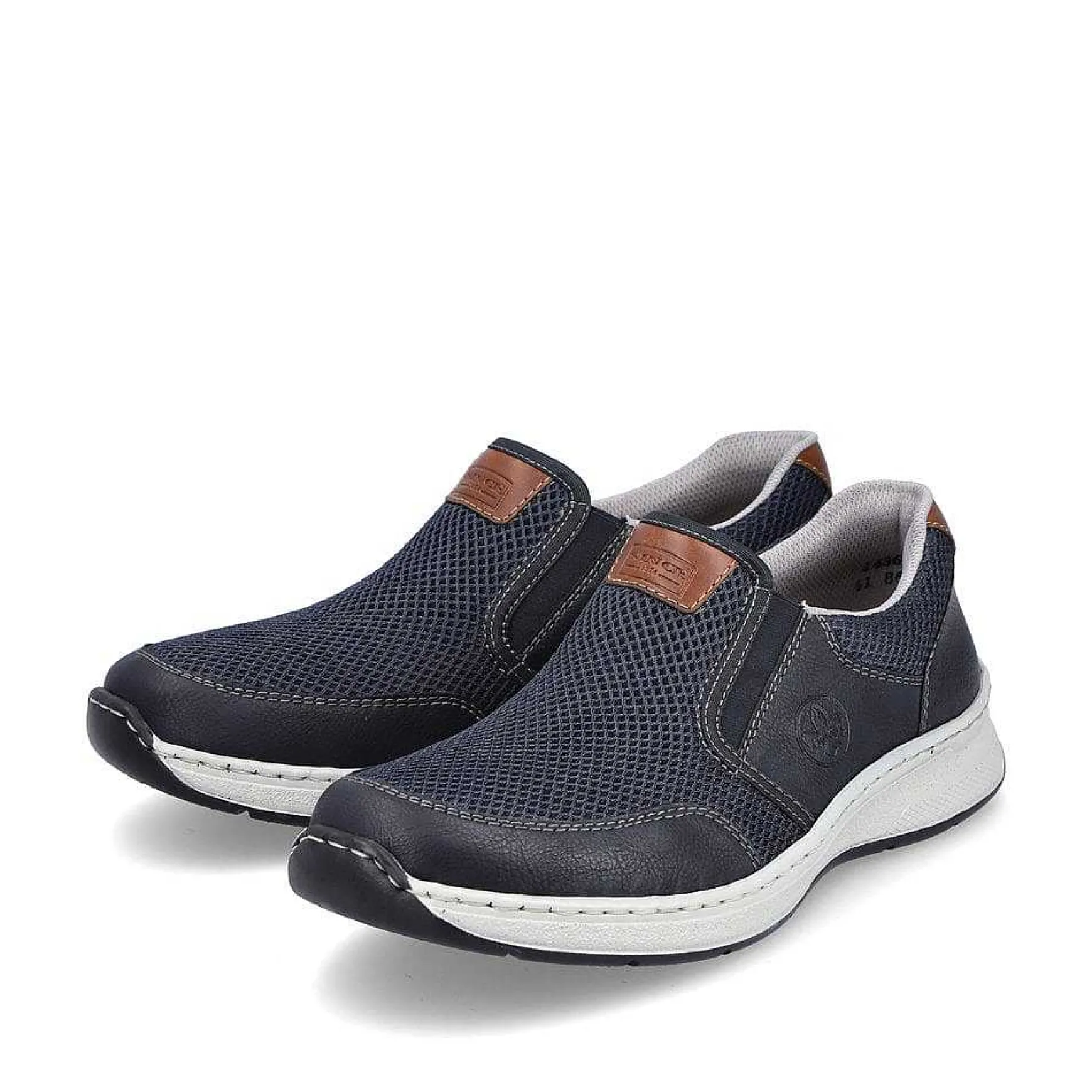 Rieker Men'S Slippers Navy Blue