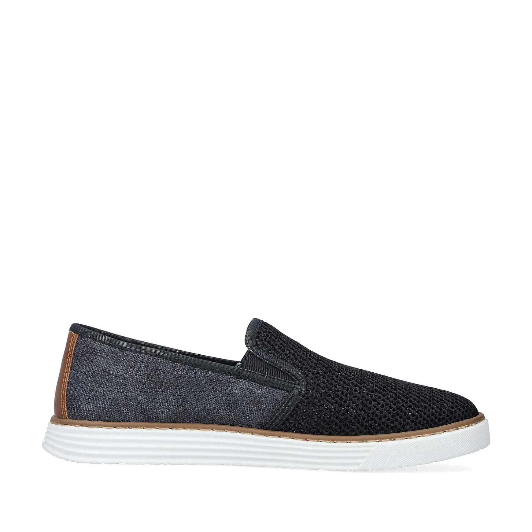 Rieker Men'S Slippers Navy Blue