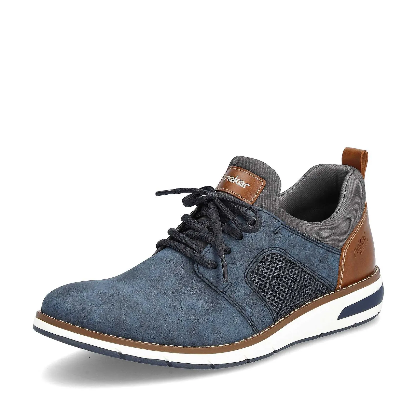 Rieker Men'S Slippers Navy Blue