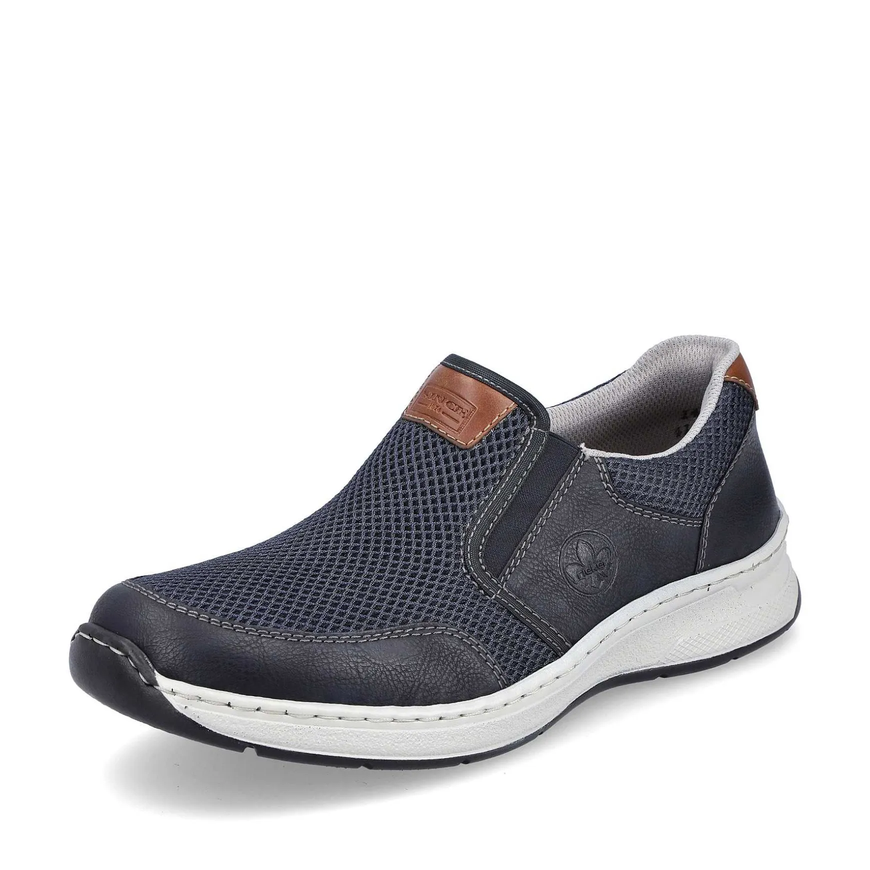 Rieker Men'S Slippers Navy Blue