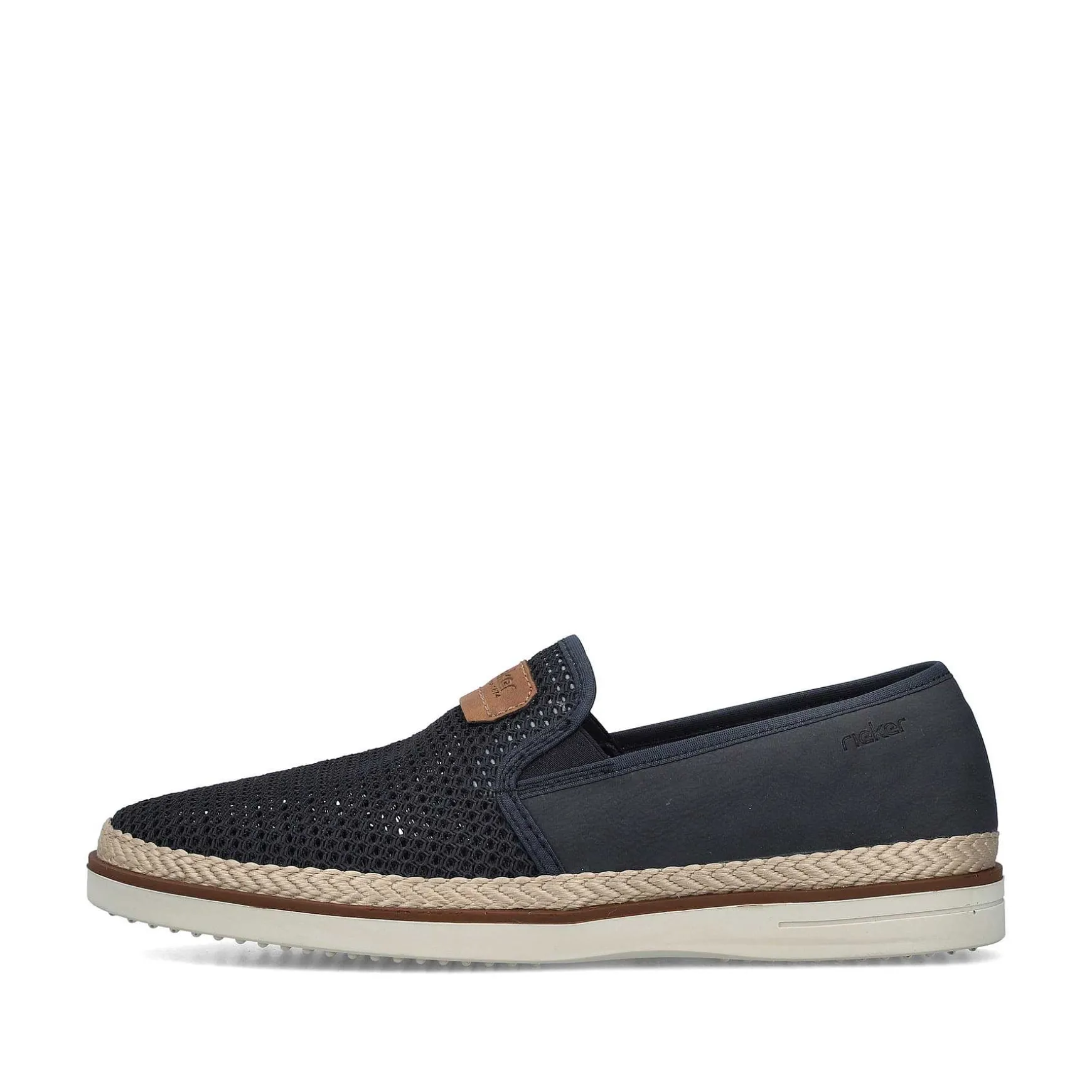 Rieker Men'S Slippers Navy Blue