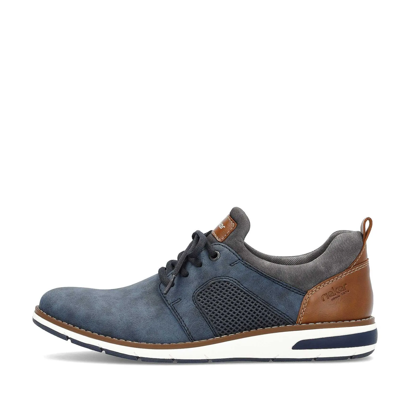 Rieker Men'S Slippers Navy Blue