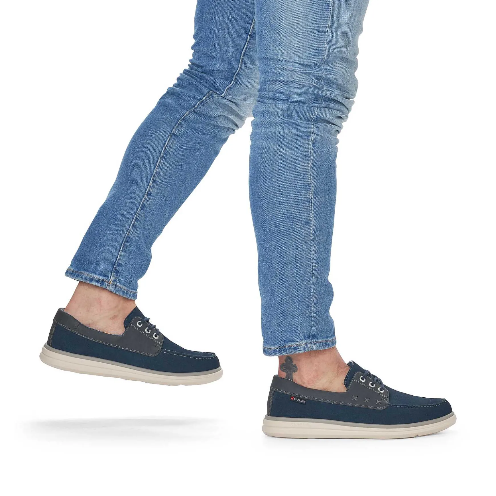 Rieker Men'S Slippers Navy Blue
