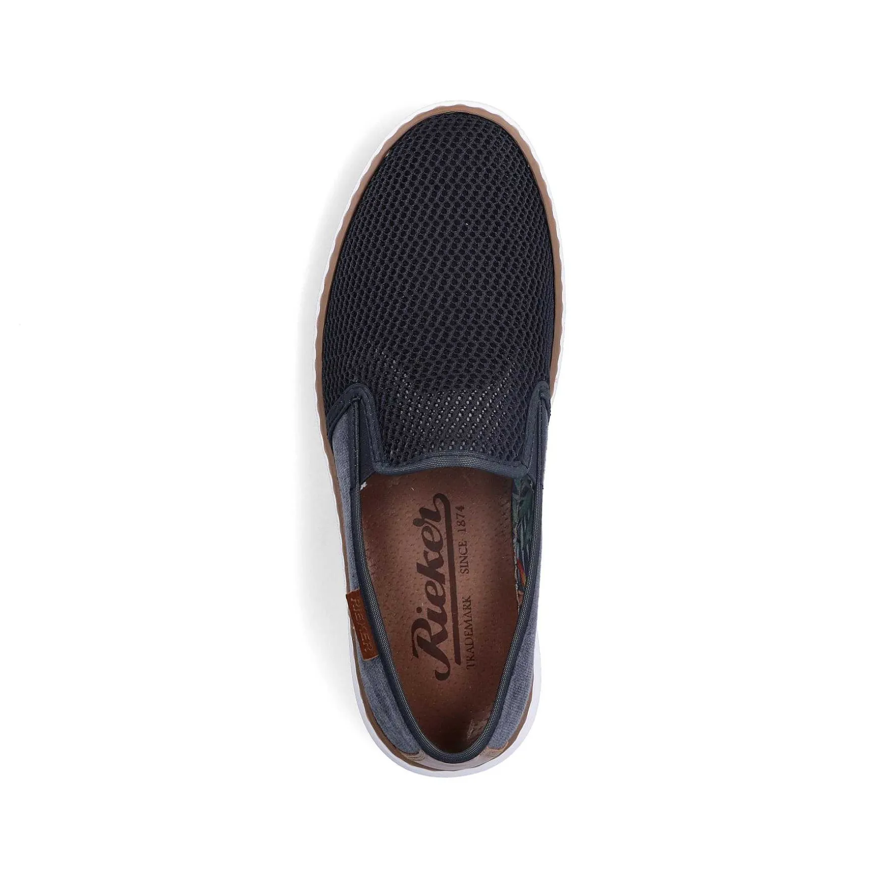 Rieker Men'S Slippers Navy Blue