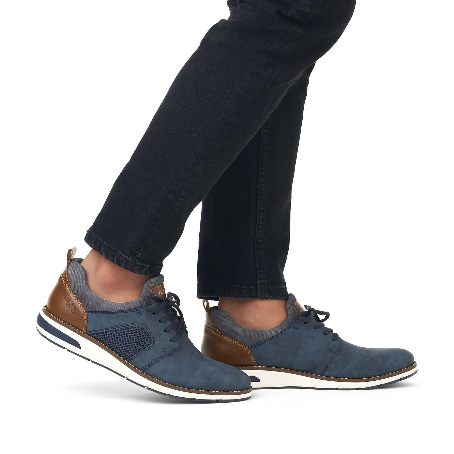 Rieker Men'S Slippers Navy Blue