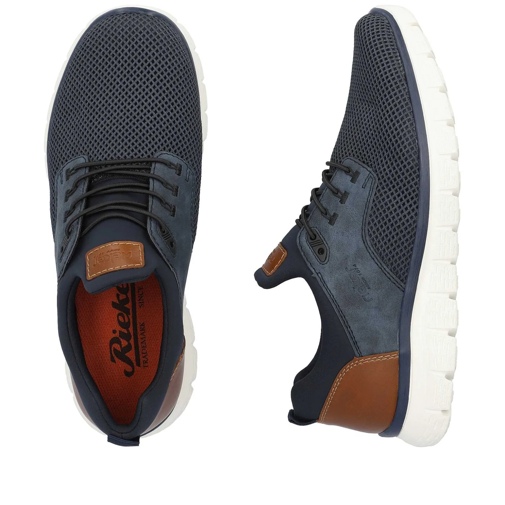 Rieker Men'S Slippers Navy Blue