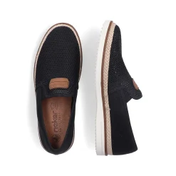 Rieker Men'S Slippers Night Black