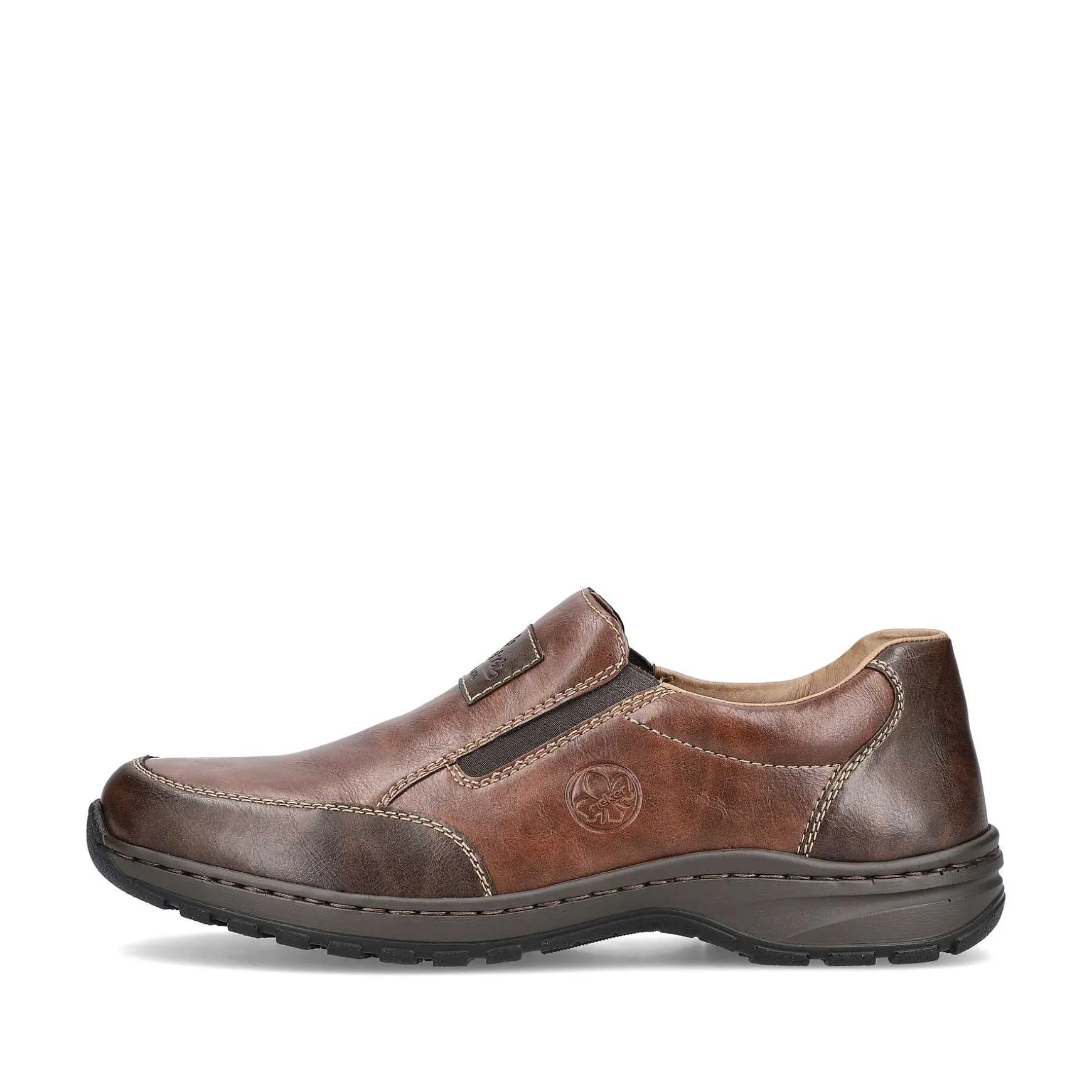 Rieker Men'S Slippers Nougat Brown