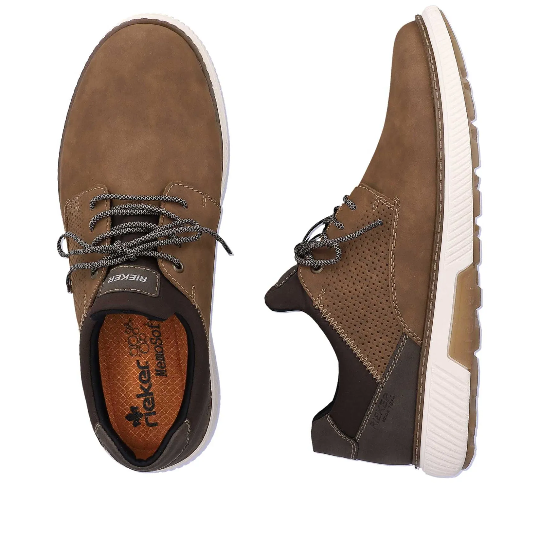 Rieker Men'S Slippers Nougat Brown