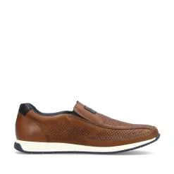 Rieker Men'S Slippers, Nut Brown
