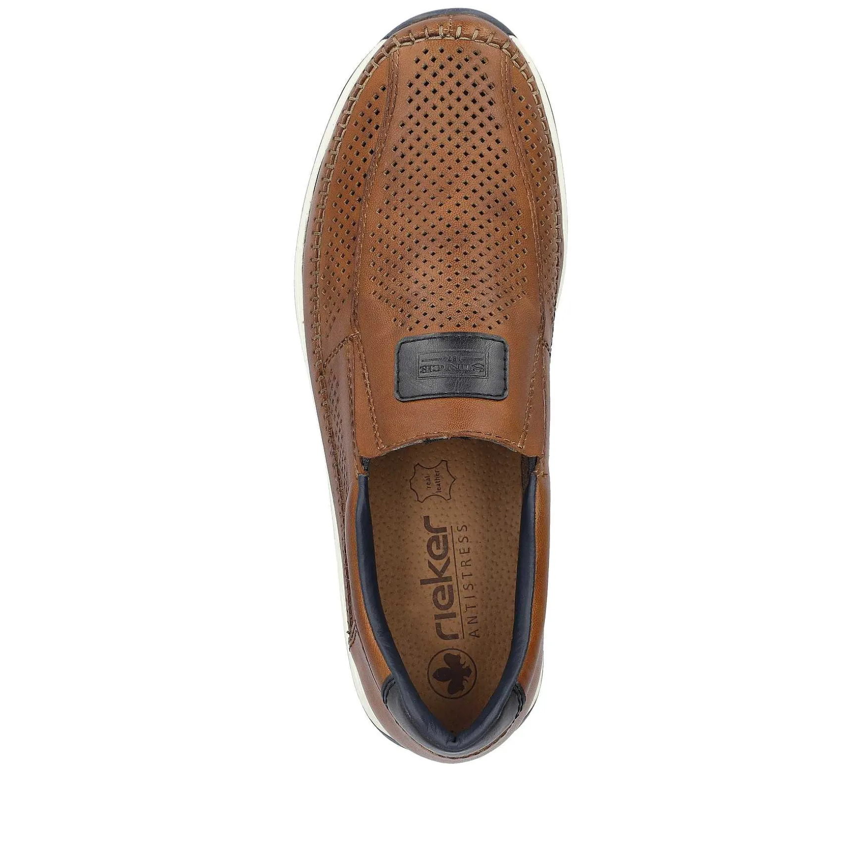 Rieker Men'S Slippers, Nut Brown