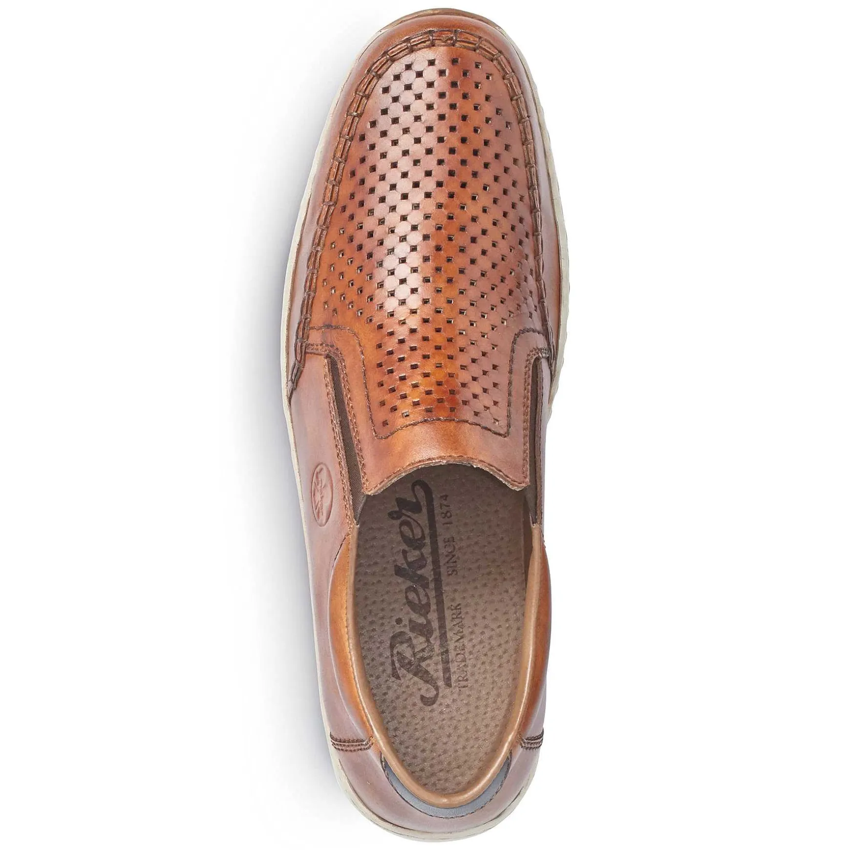 Rieker Men'S Slippers, Nut Brown