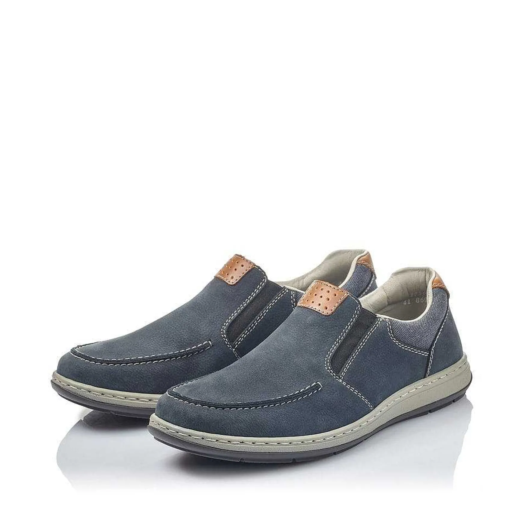 Rieker Men'S Slippers Ocean Blue