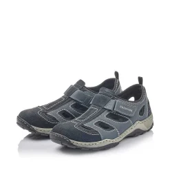Rieker Men'S Slippers Ocean Blue