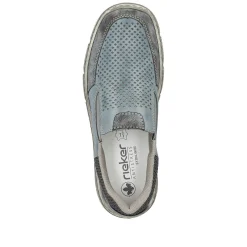 Rieker Men'S Slippers Slate Blue