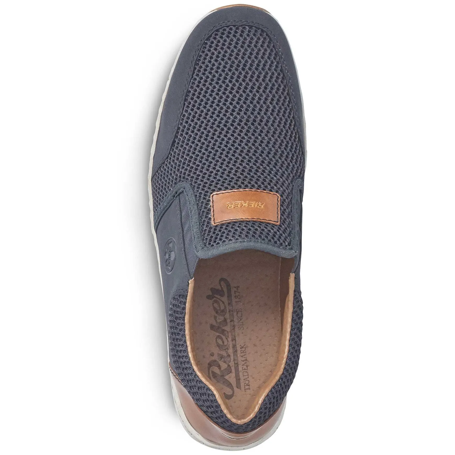 Rieker Men'S Slippers Slate Blue