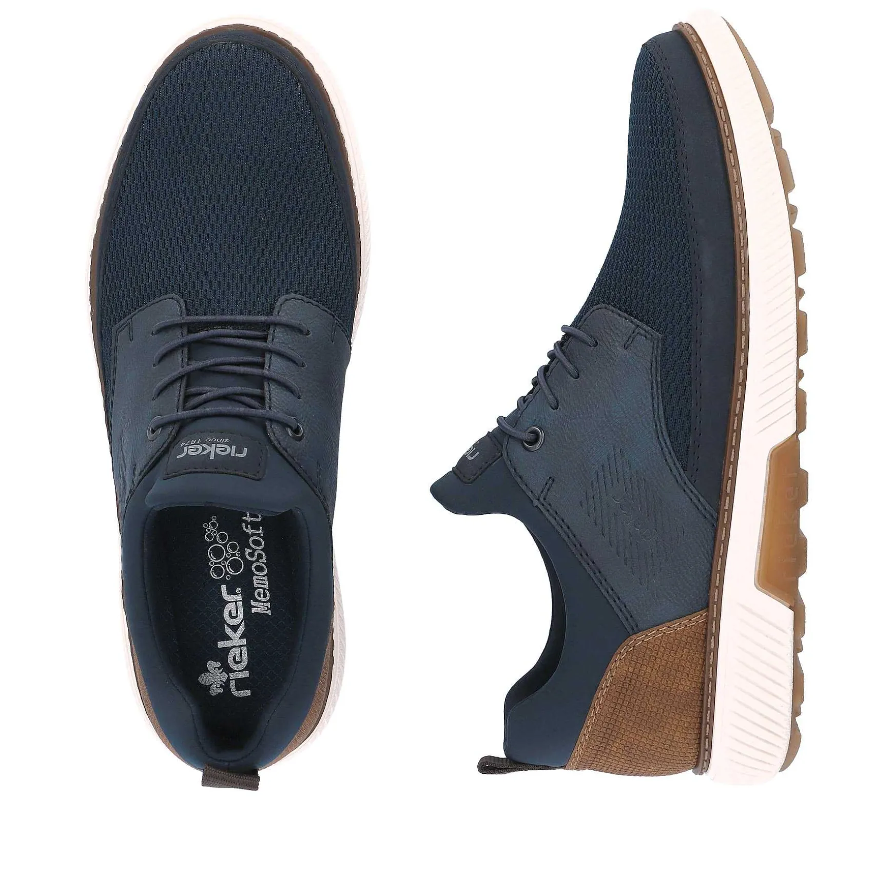 Rieker Men'S Slippers Slate Blue