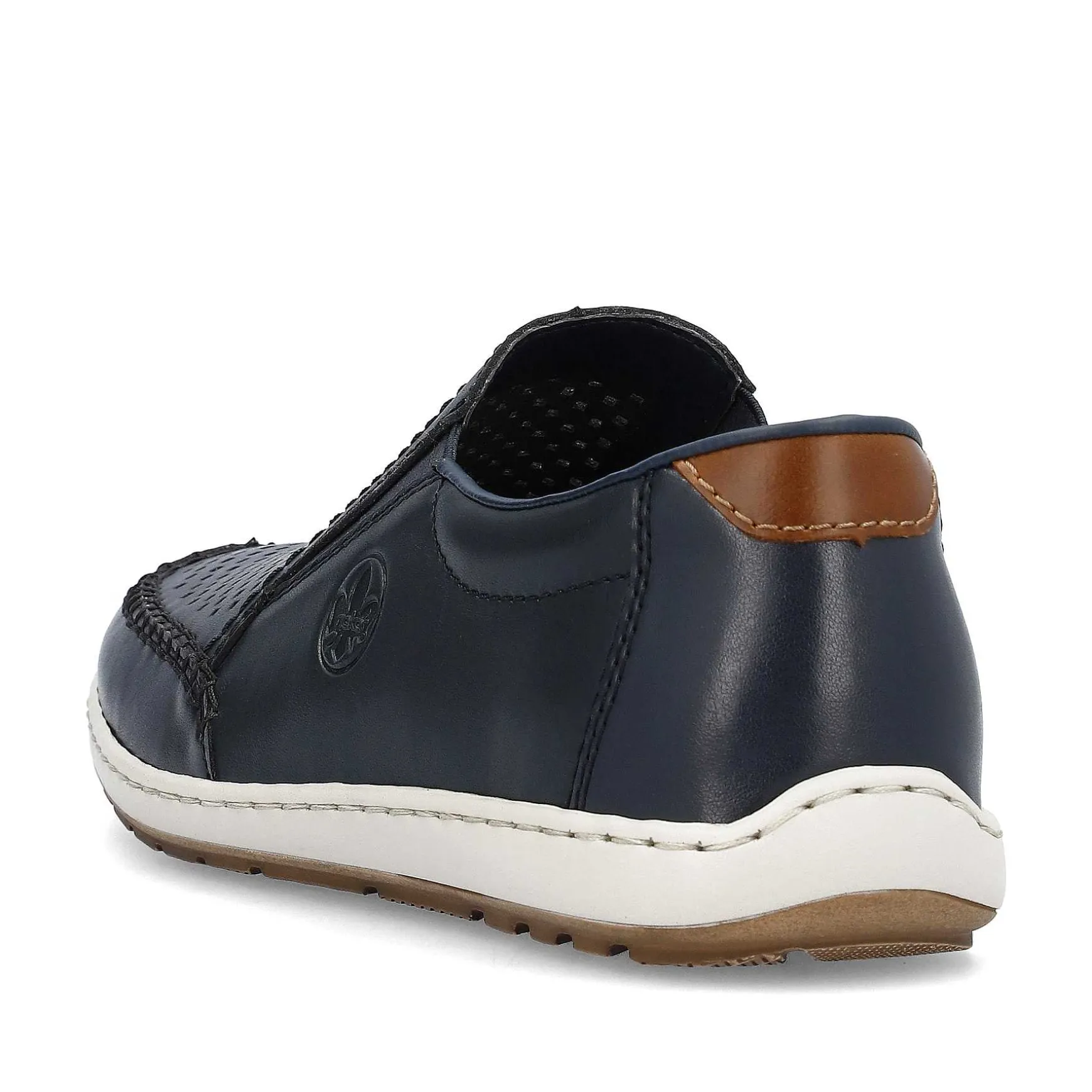 Rieker Men'S Slippers Steel Blue